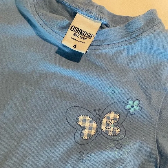 Vintage Girls Oshkosh T-shirts size 4 - Picture 6 of 9